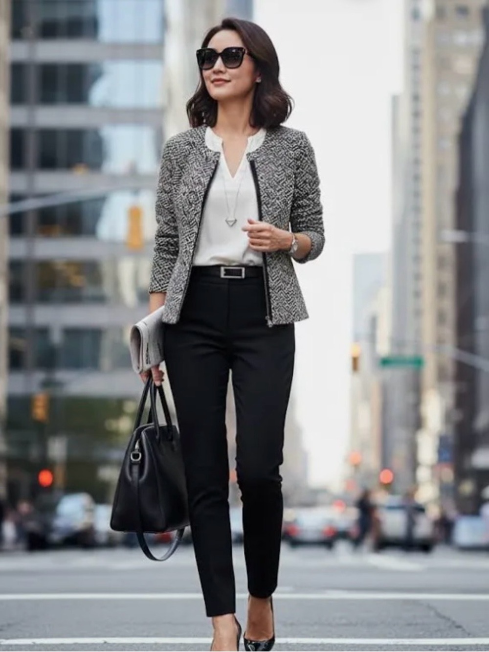 CAbi Cliffside Moto Zip-Front Jacket